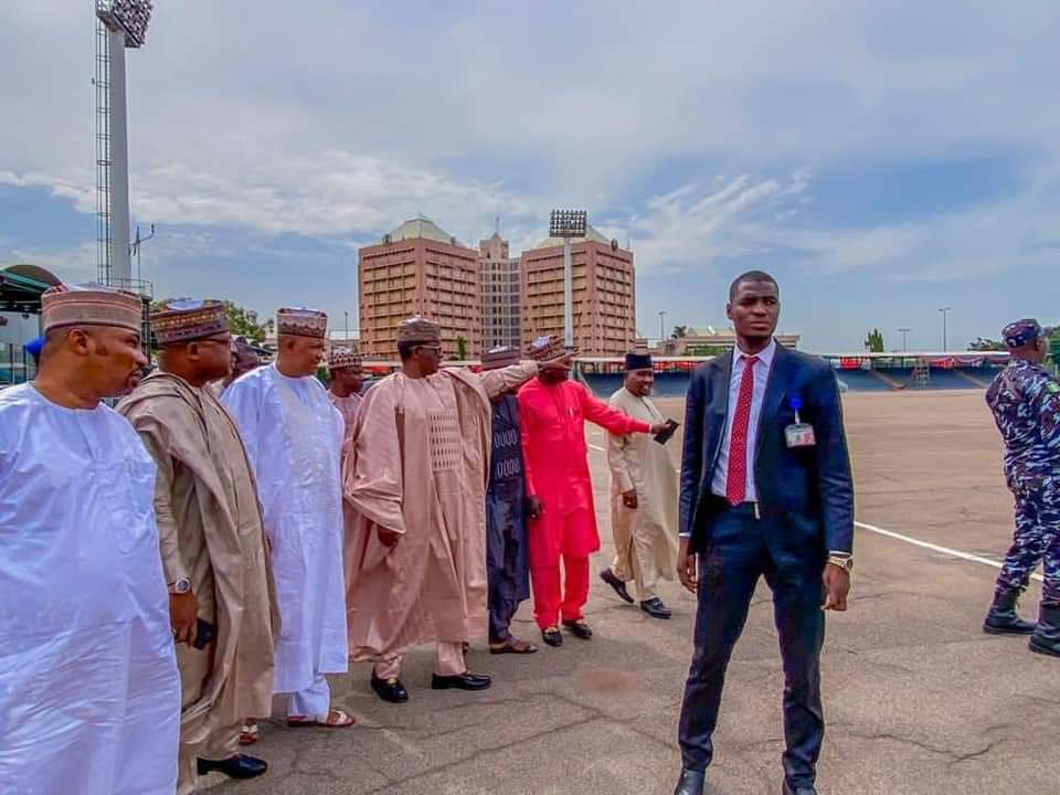 Gov. Matawalle Inspects Eagle Square Ahead Of APC’s Presidential Primaries