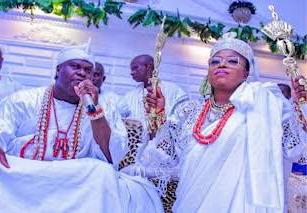 Olojo Festival: Oonirisa leaves seclusion  prays for Nation, as Iyalaje Oodua preaches love and unity